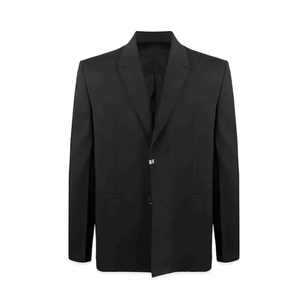 1017 ALYX 9SM Button-Front Blazer "Black"