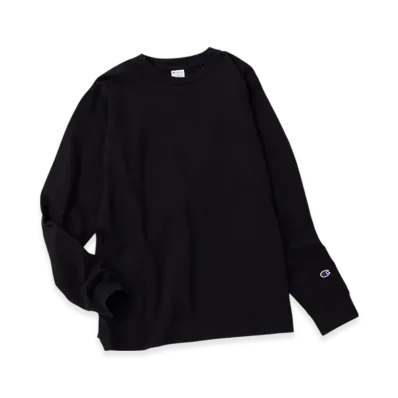 Champion Long Sleeve T-Shirt 25SS "Black"