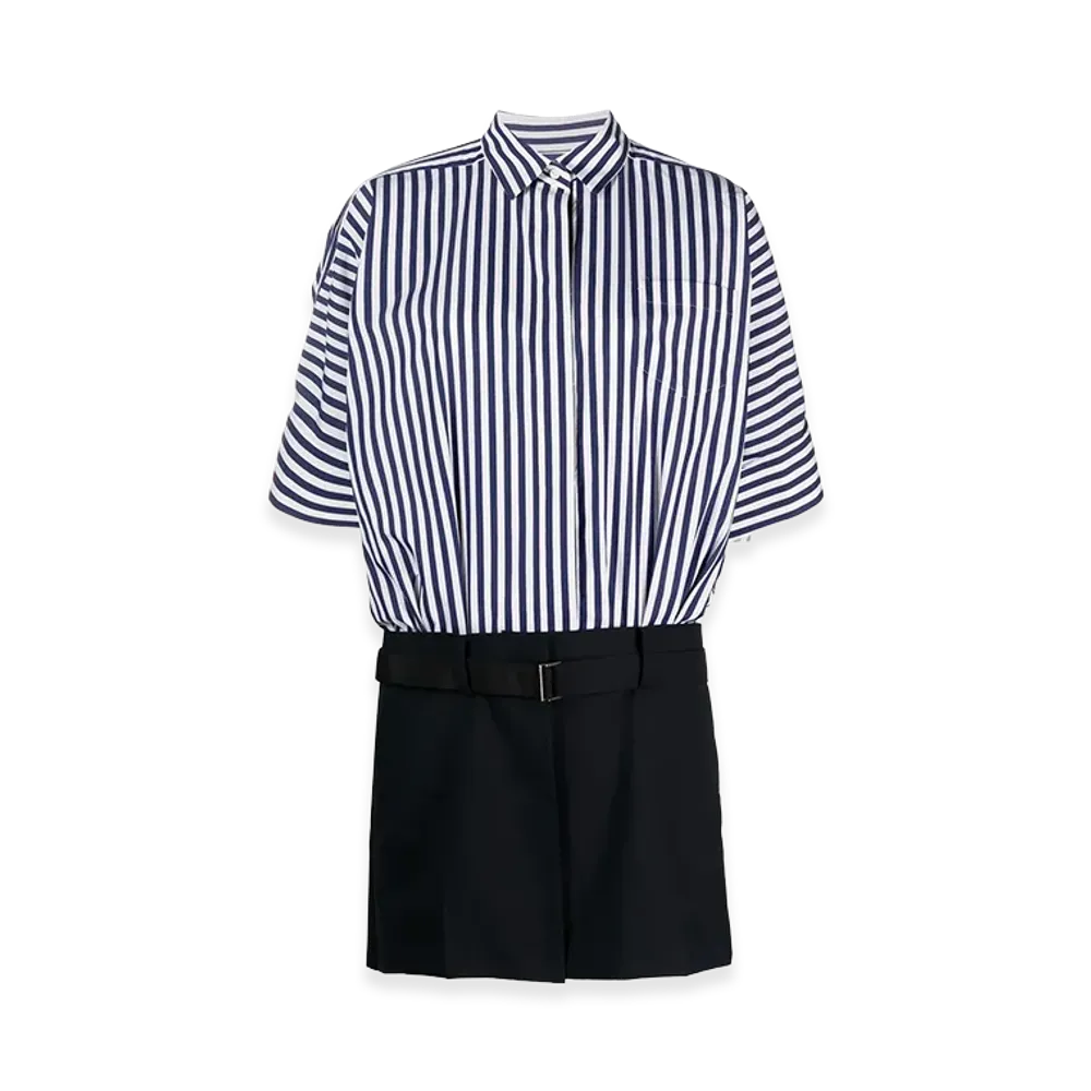 sacai Women's Dresses "Blue"