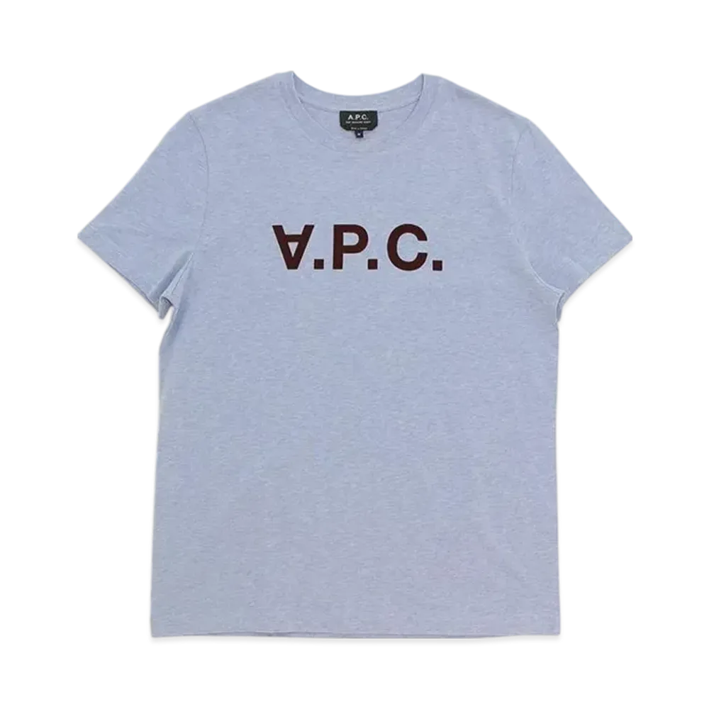 A.P.C. T-Shirt "Washed Indigo"