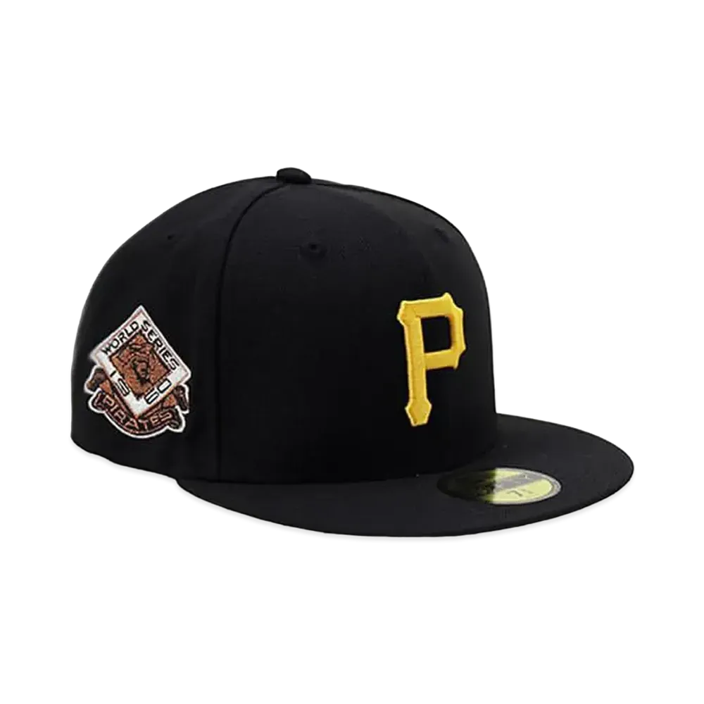 NEW ERA x THE CAP Back to the Old School 59FIFTY Pittsburgh Pirates "Black"