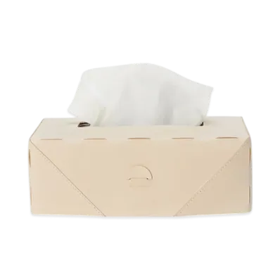 Hender Scheme Tissue Box Case For Celebrity "Natural"