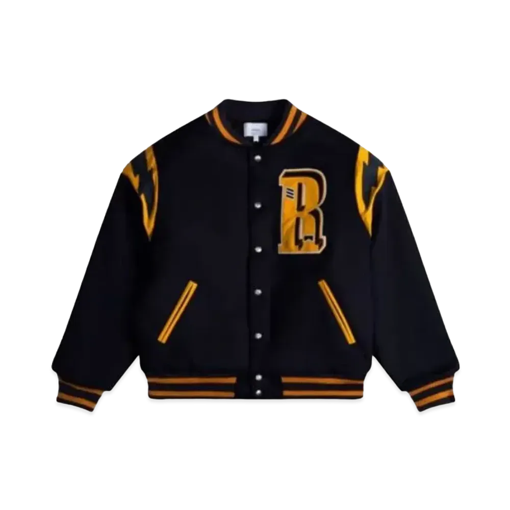 RHUDE American Spirit Lightning Bomber "Navy"
