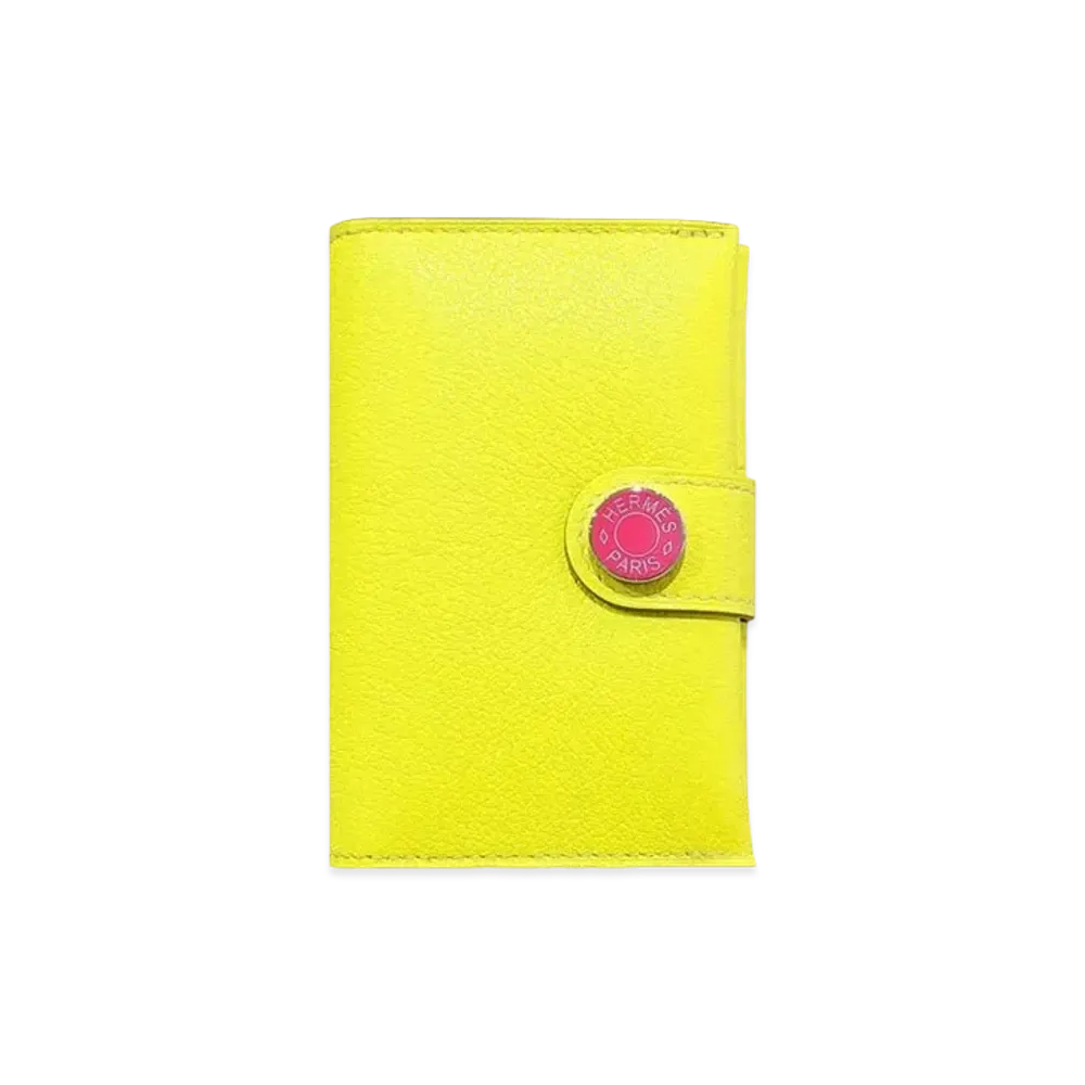 Hermes RMS Evercolor "Lime/Rose Azale/Lacquer Silver"