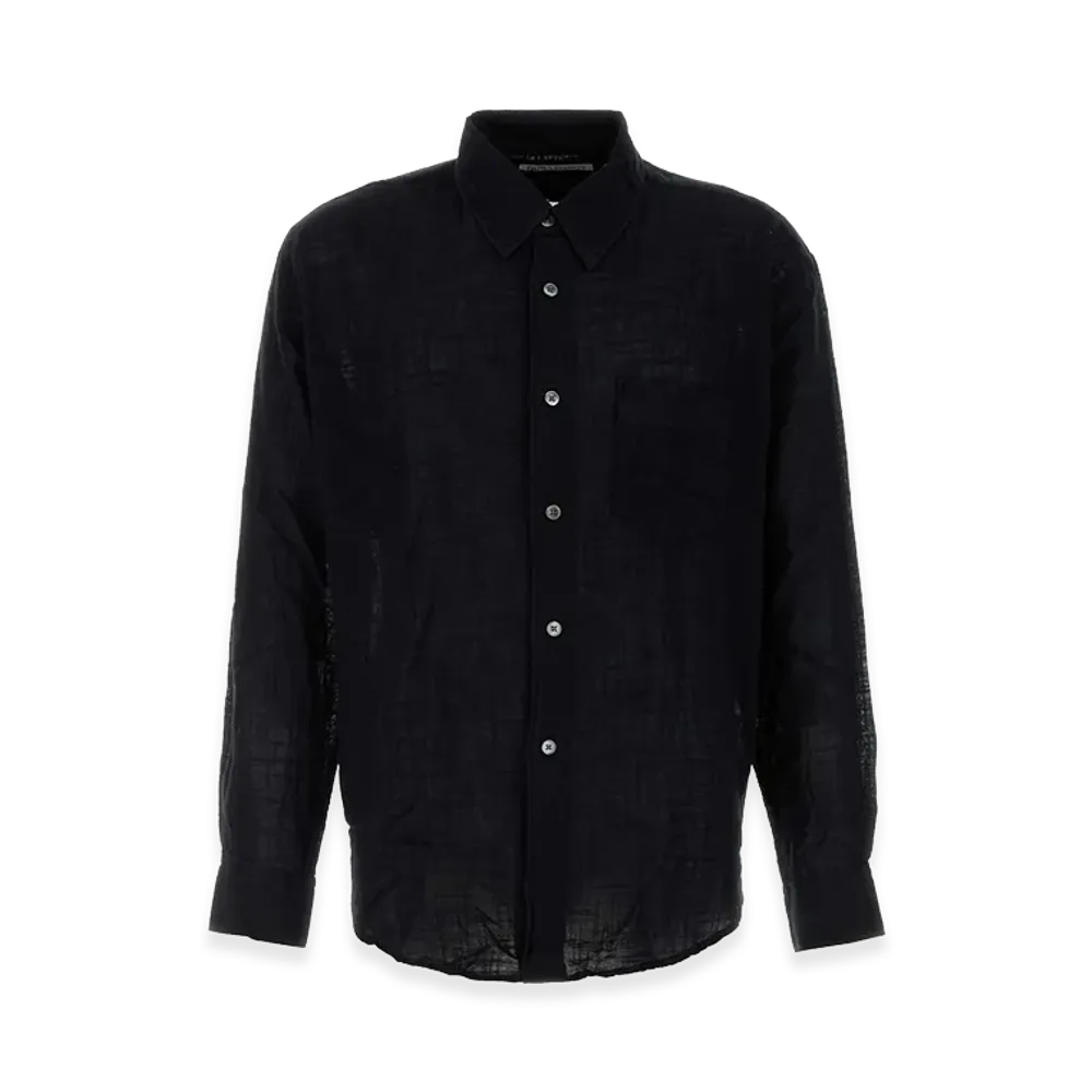 OUR LEGACY Cotton Shirt "Black"