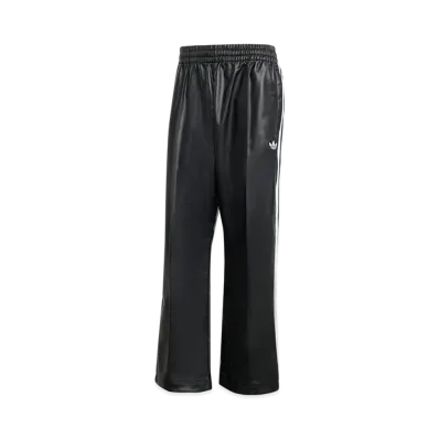 adidas x Jeremy Scott Faux Leather Wide Pants "Black"