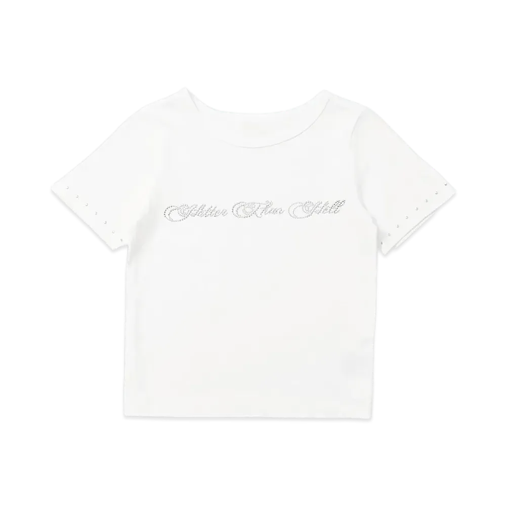 HTH Stone Logo Tee "WHITE"