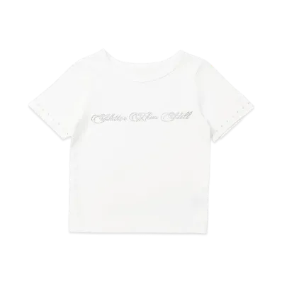 HTH Stone Logo Tee "WHITE"