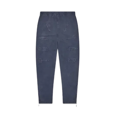 TRAPSTAR Patchwork Irongate Bottoms "Navy Pigment Dye"