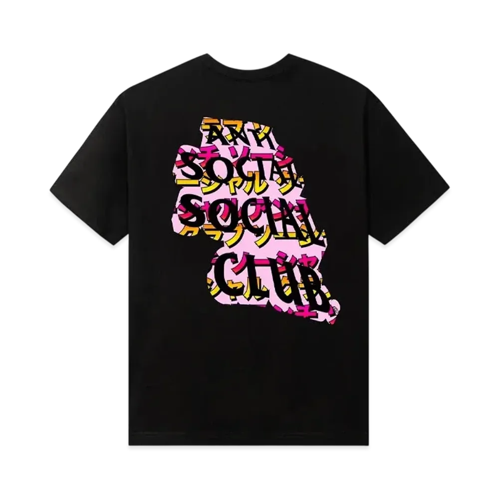 ANTI SOCIAL SOCIAL CLUB Twisted Quickness Tee "Black"