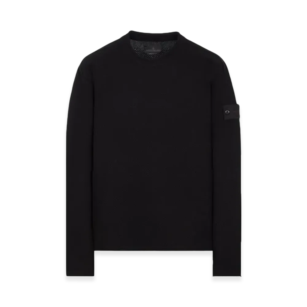 Stone Island 562FA Ghost Piece Cashmere Knit - 23FW "Black"