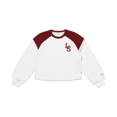 Levi's Graphic Crew Neck Sweatshirt "White"