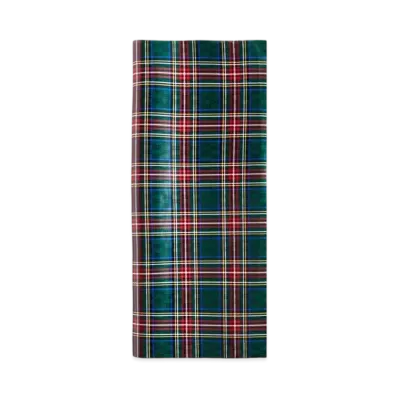 Kith Plaid Monogram Wrapping Paper "Stadium"
