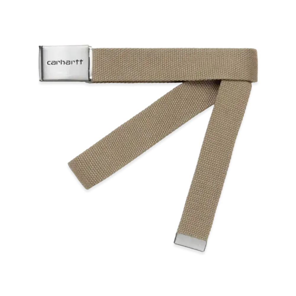 Carhartt Clip Belt Chrome "Leather"