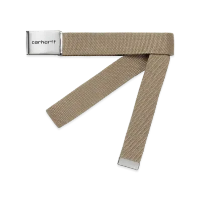 Carhartt Clip Belt Chrome "Leather"