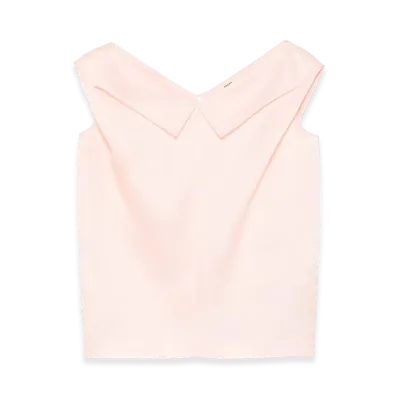 KHAITE Women's 'Selly' Top "Pink"
