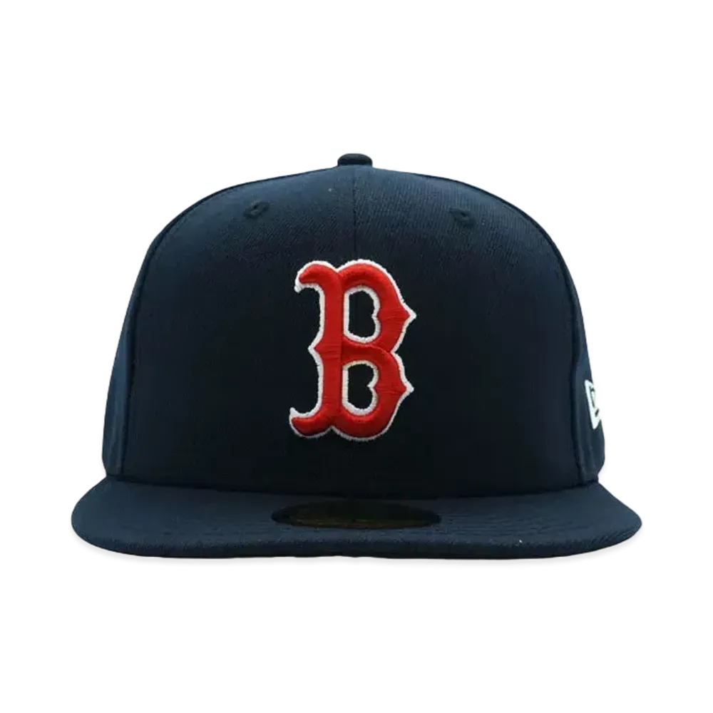 NEW ERA 59FIFTY MLB On-Field Boston Red Sox Game "NAVY"