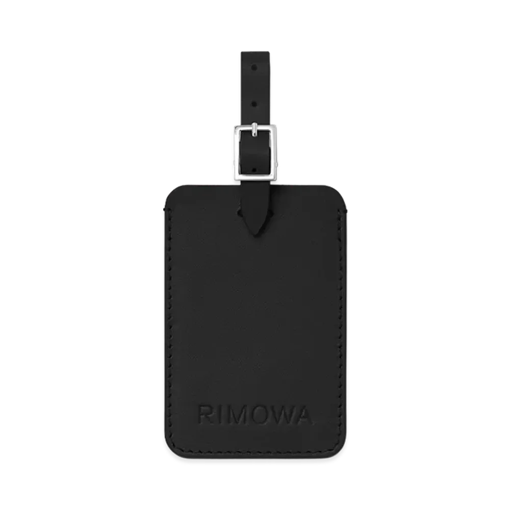 RIMOWA Suitcase Luggage Tag "Black"