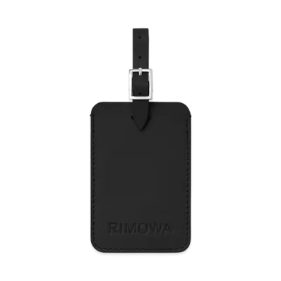 RIMOWA Suitcase Luggage Tag "Black"