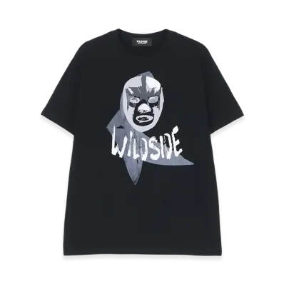 WILDSIDE YOHJI YAMAMOTO Wild Mask T-Shirt A "Black"