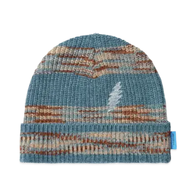 thisisneverthat x Grateful Dead Lightning Velvet Kint Beanie "Blue"