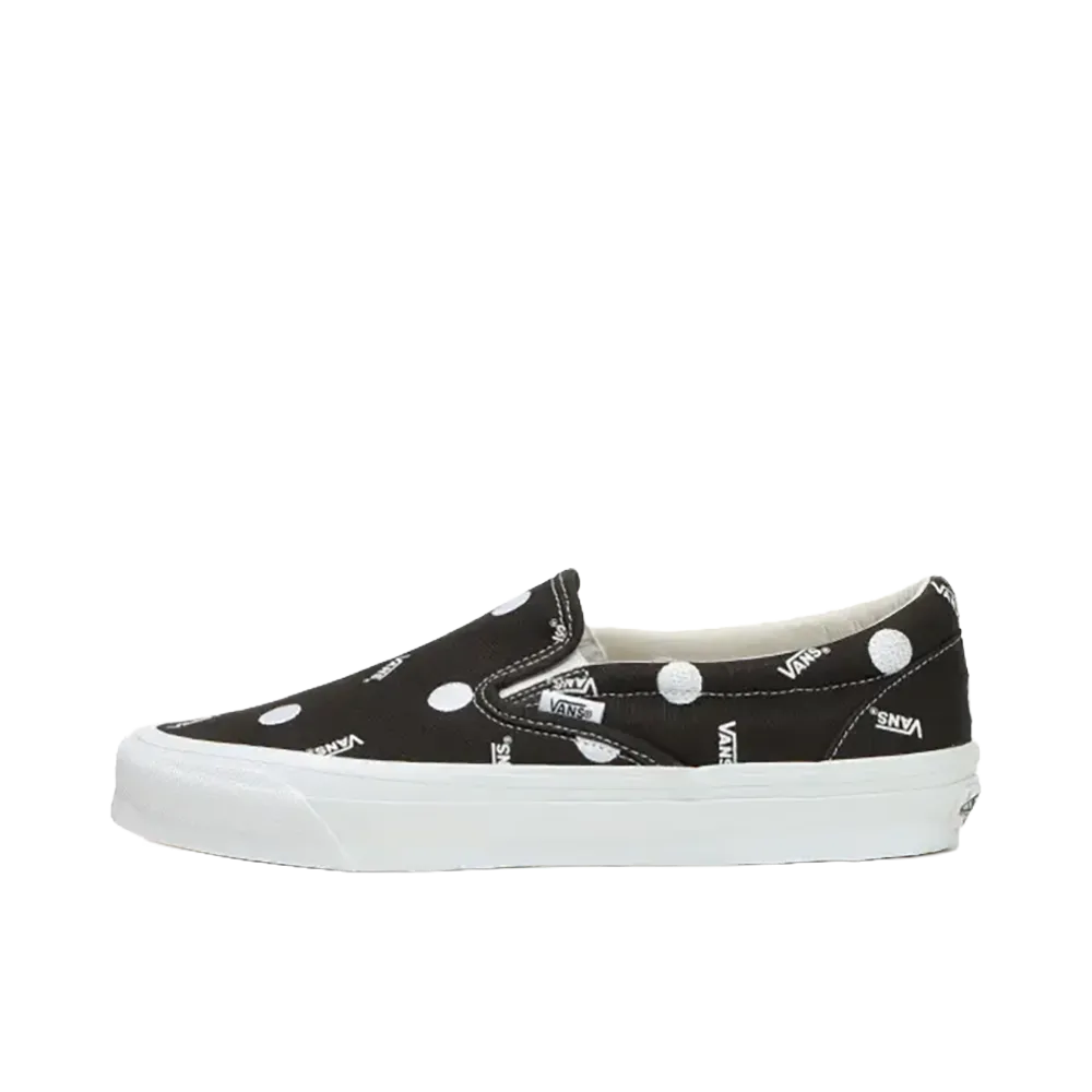 Vans Vault OG Classic Slip-On LX "Polka Dot Black"