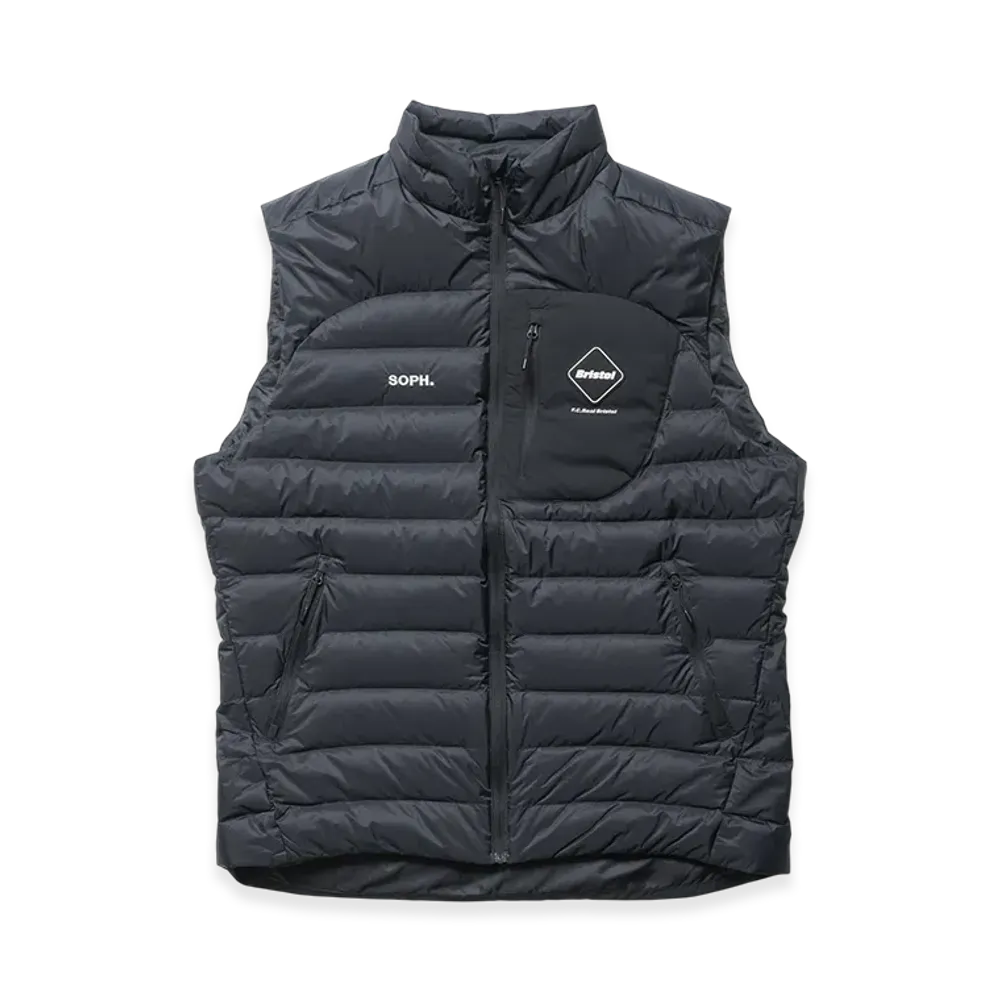 F.C.Real Bristol Expedition Down Vest "Black"