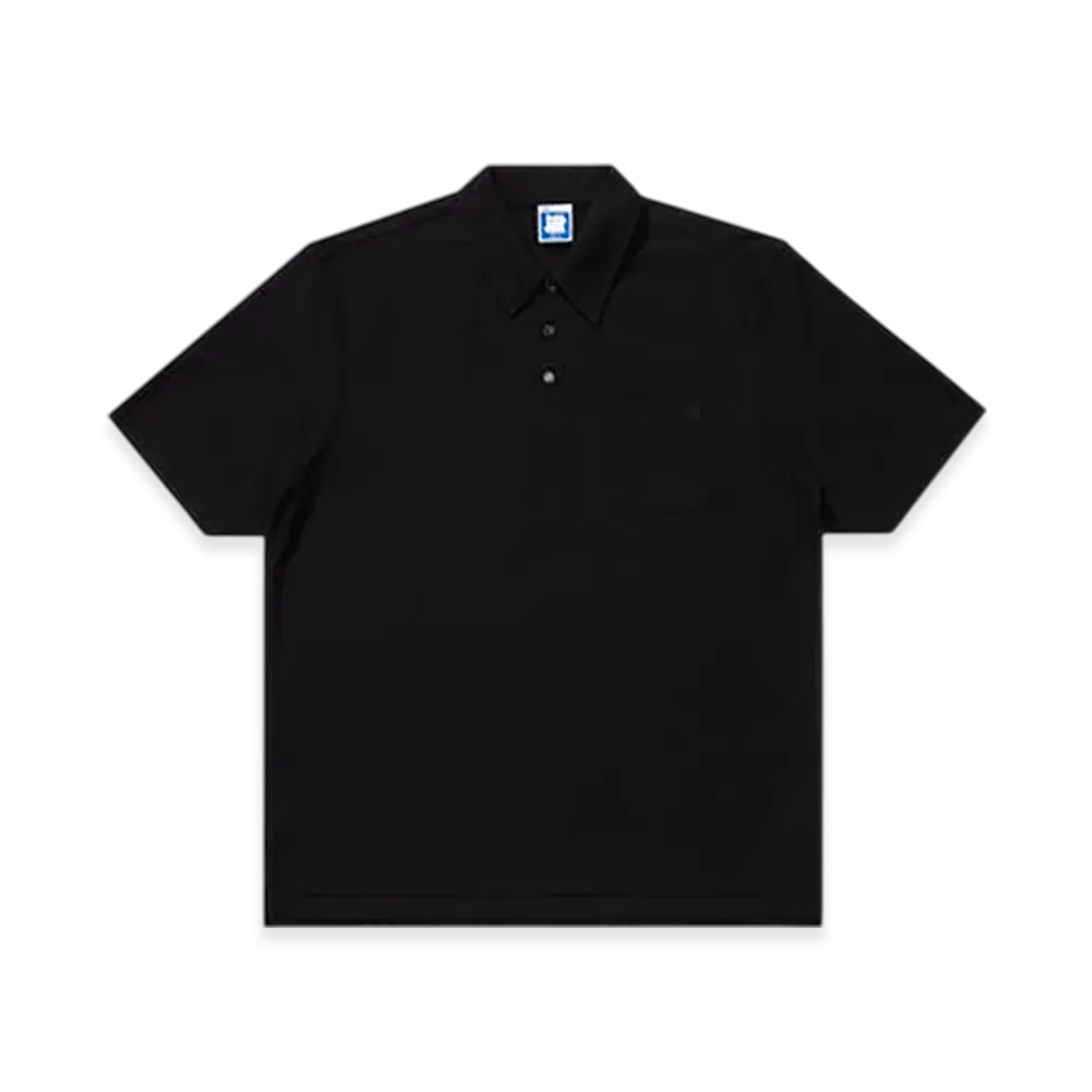 UNDEFEATED S/S Polo Tee "Black"