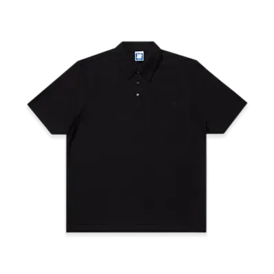 UNDEFEATED S/S Polo Tee "Black"