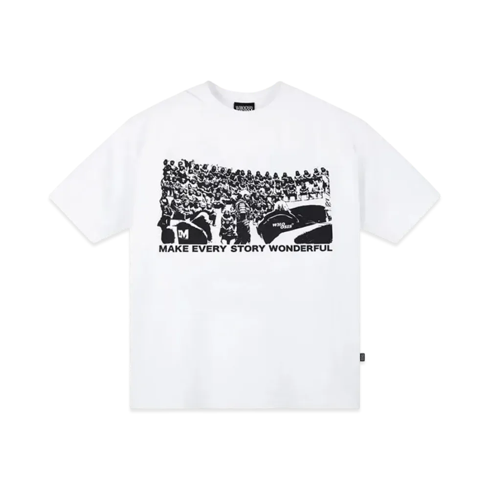 MR. ENJOY DA MONEY x WHOOSIS Alien Trial Tee "White"