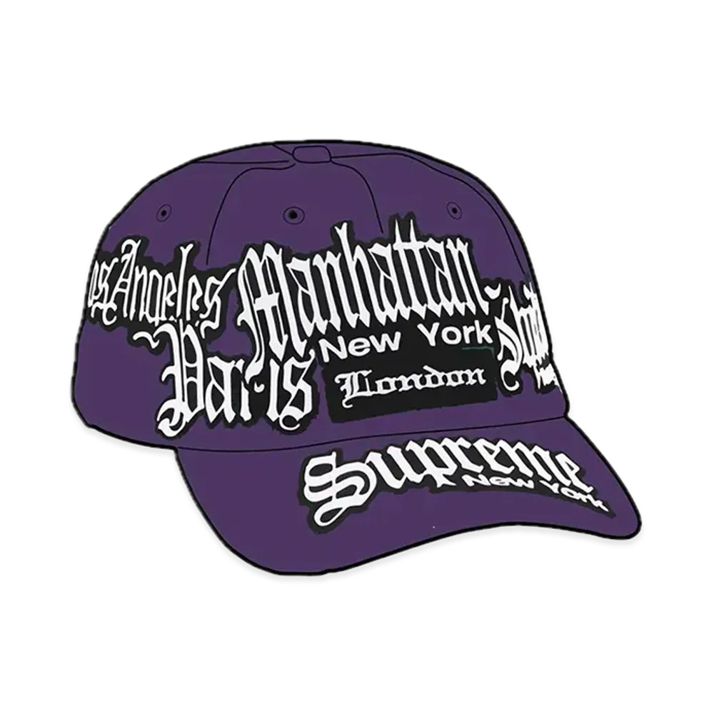 Supreme City Patches 6-Panel 