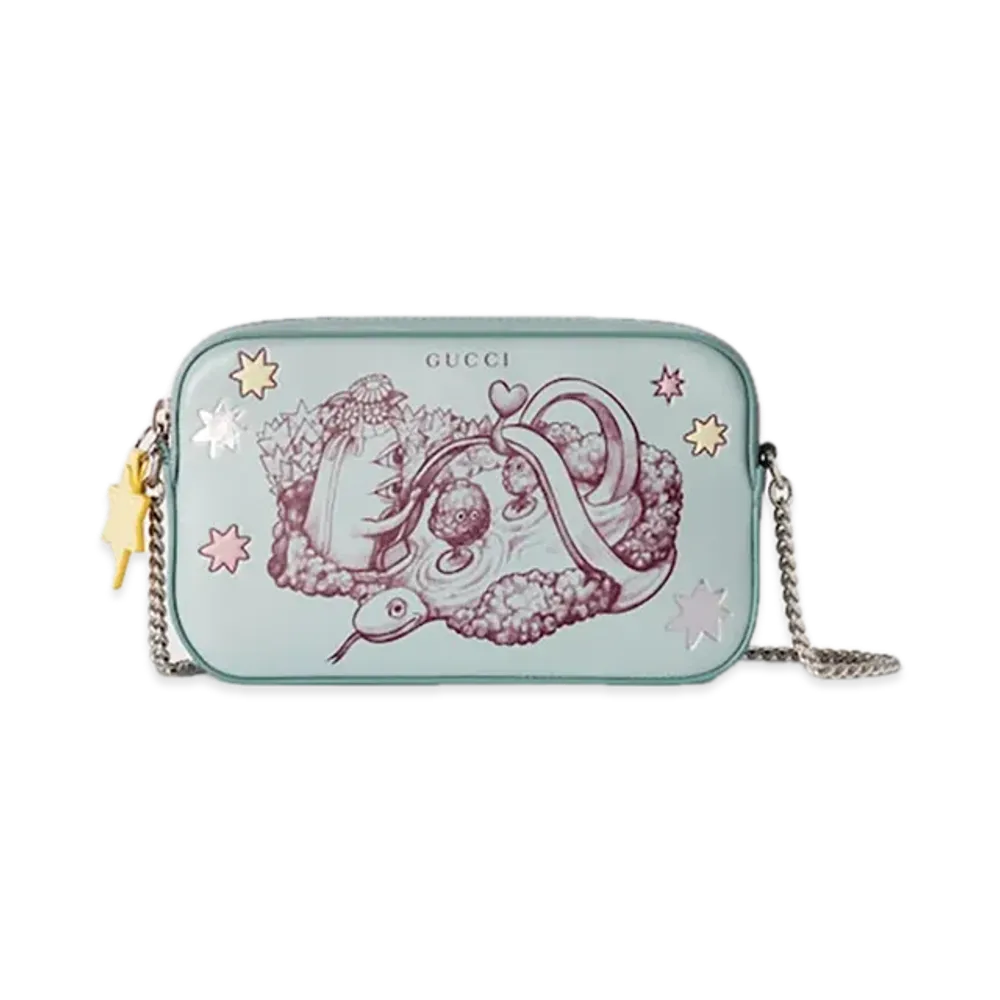 GUCCI x Higuchi Yuko Mini BagJapan Exclusive "Light Blue"