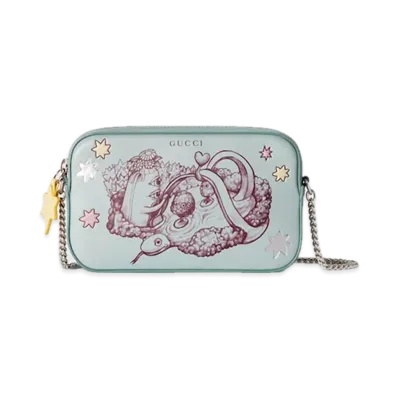 GUCCI x Higuchi Yuko Mini BagJapan Exclusive "Light Blue"