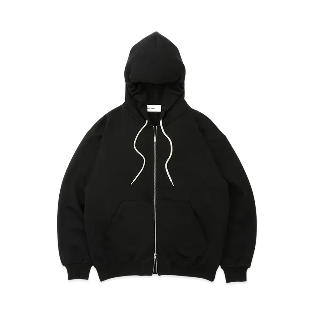everyone Cotton Zip Up Hoodie "Black"