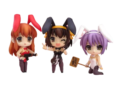 Good Smile Company "Nendoroid" -The Melancholy of Haruhi Suzumiya- 14 The Melancholy of Haruhi Suzumiya Bunny Girl Set
