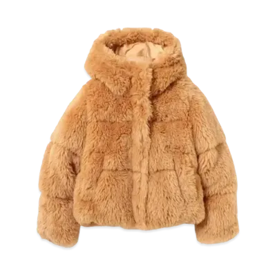 Ray BEAMS Exclusive UGG Ronney Puffer Jacket High Pile "Oolong"