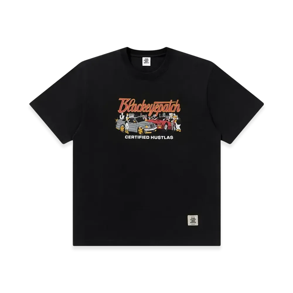BlackEyePatch Certified Hustlas Tee "Black"