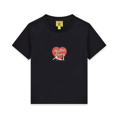 HYSTERIC GLAMOUR x GUESS JEANS Graphic Slim Tee "Black"
