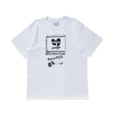 VERDY x Wu-Tang Clan x Henry's Pizza T-Shirt "White"