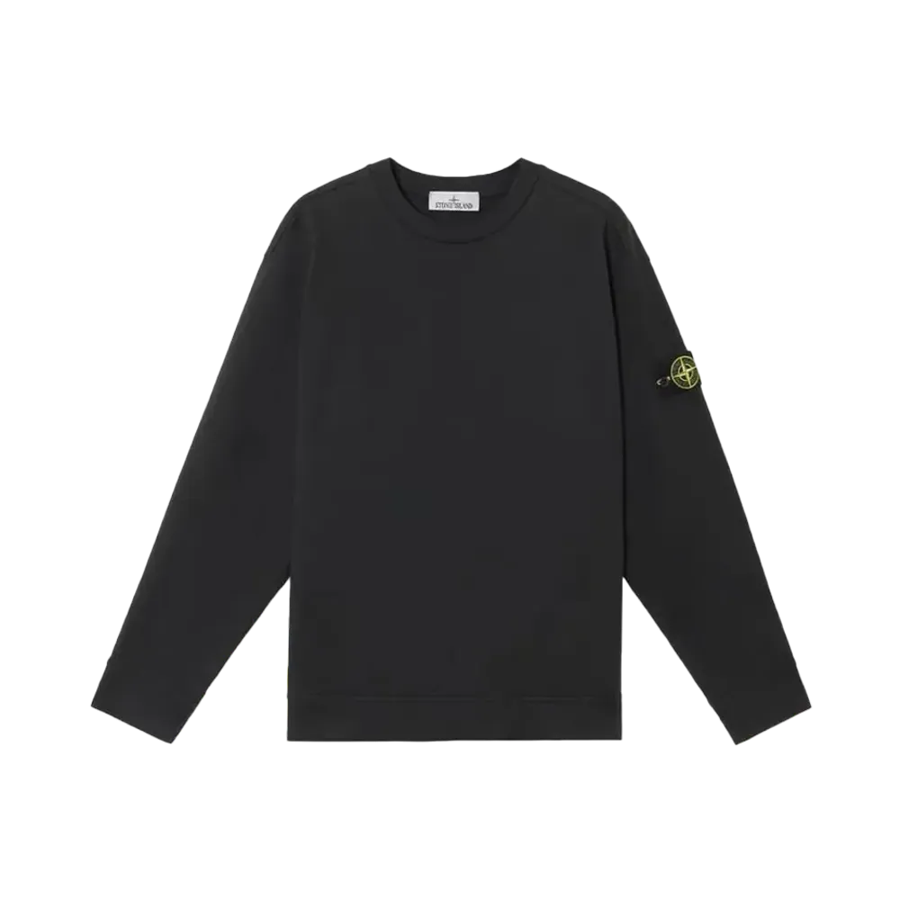 Stone Island Heavy Cotton Jersey "Black"
