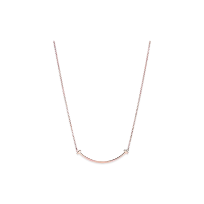 Tiffany & Co. Tiffany T Smile Pendant Small "Rose Gold"