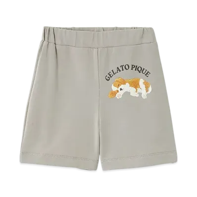 GELATO PIQUE Baby Sleeping Dog Shorts "Gray"