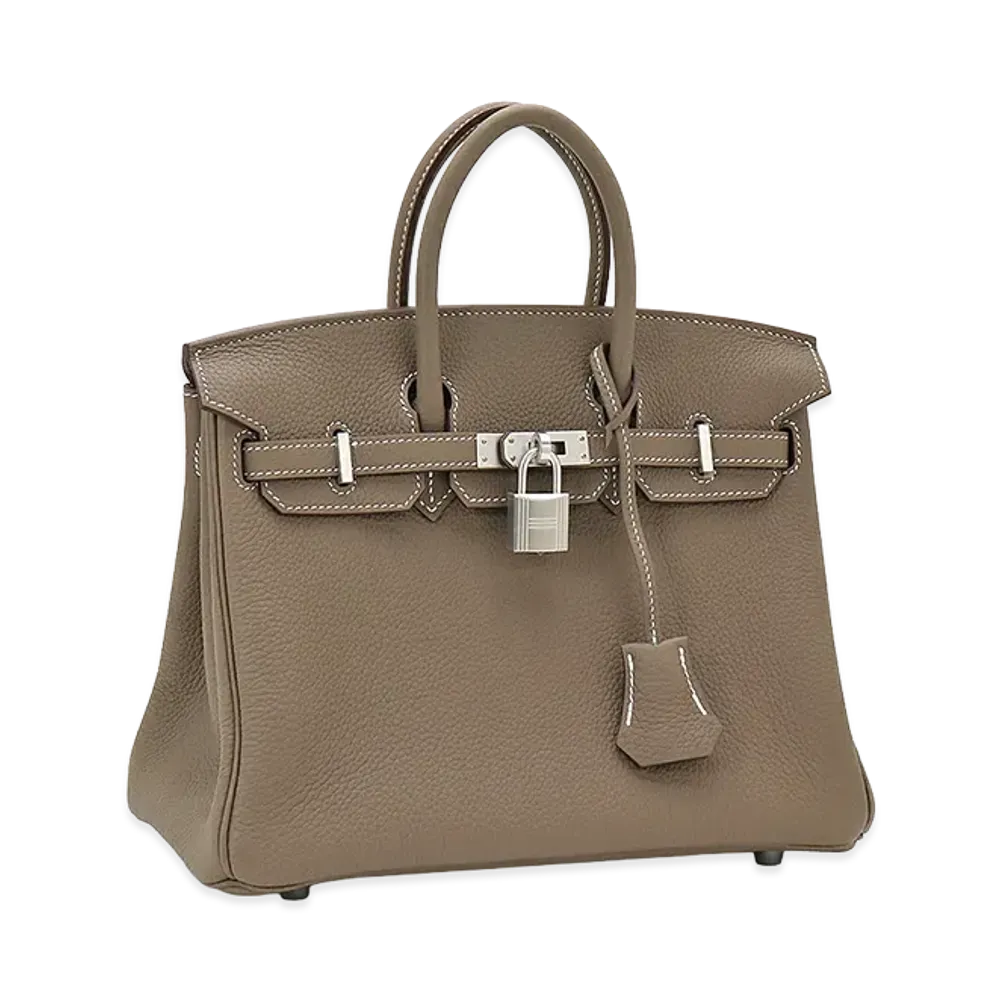 Hermes Women's Birkin 25cm Togo Handbag "Etoupe"