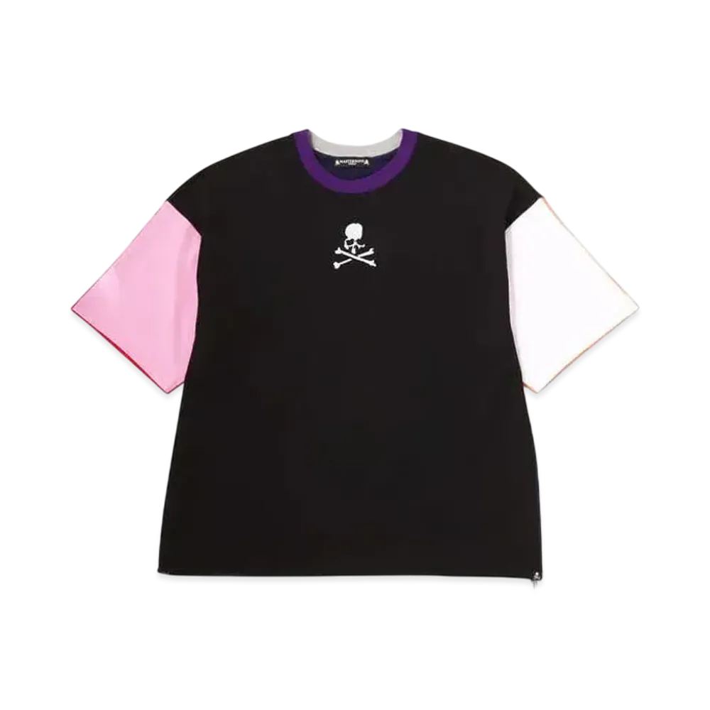 mastermind WORLD Boxy Multi Colored Tee "Mix (Front Black)"
