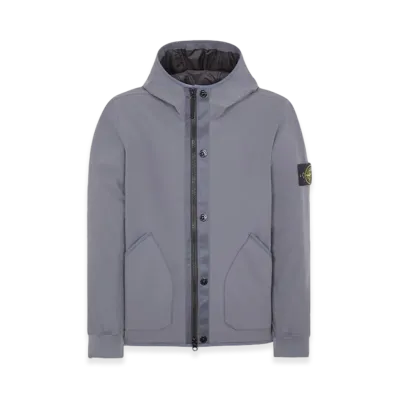 Stone Island 41027 Soft Shell-R E.Dye Pure Insulation Technology Recycled Polyester Primaloft Hooded Blouson - 23FW "Lead"