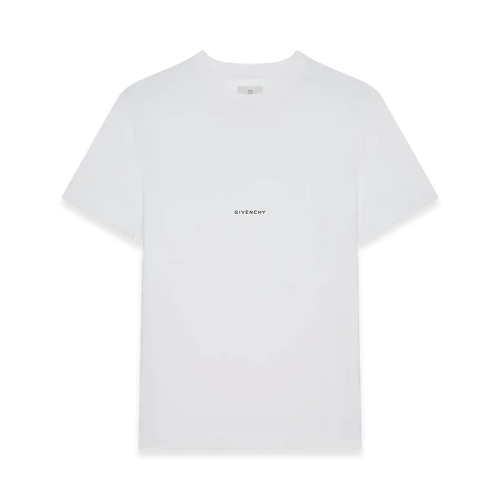 GIVENCHY Slim-Fit Logo T-Shirt "White"