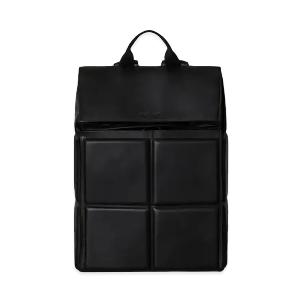 Bottega Veneta Padded Butter Calfskin Backpack "Black"