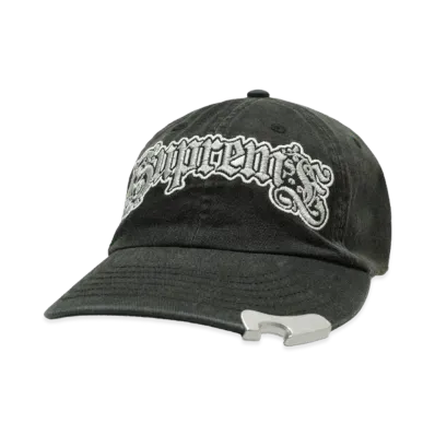 Supreme Bottle Opener 6-Panel "Black"