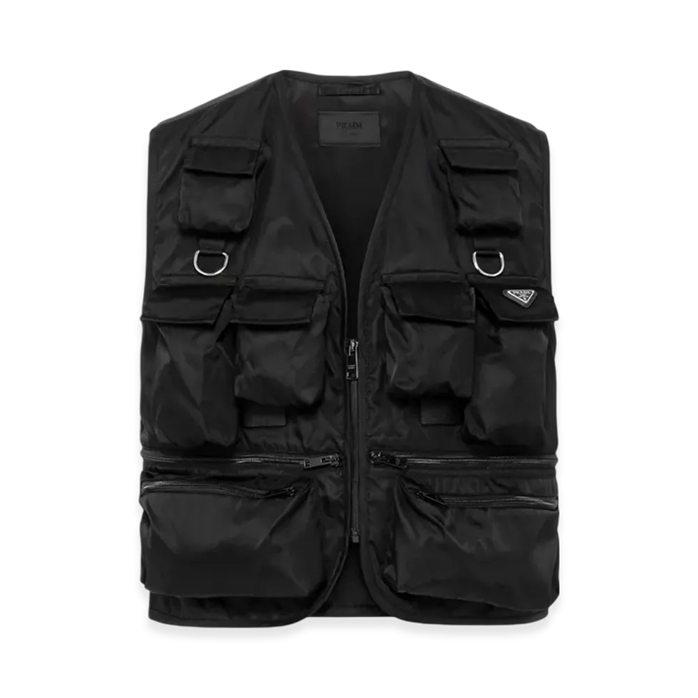 PRADA Re-Nylon Vest "Black"