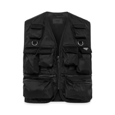 PRADA Re-Nylon Vest "Black"